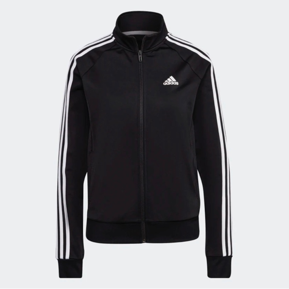 Adidas Primegreen Essentials Warm-up Slim Three Stripes Track Jacket